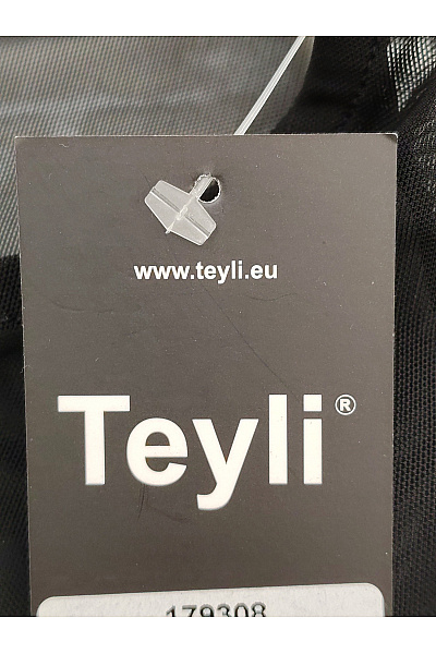 TEYLI Černé síťované průhledné tričko s dlouhým rukávem Vel. EU L | TEYLI | obrázek 5