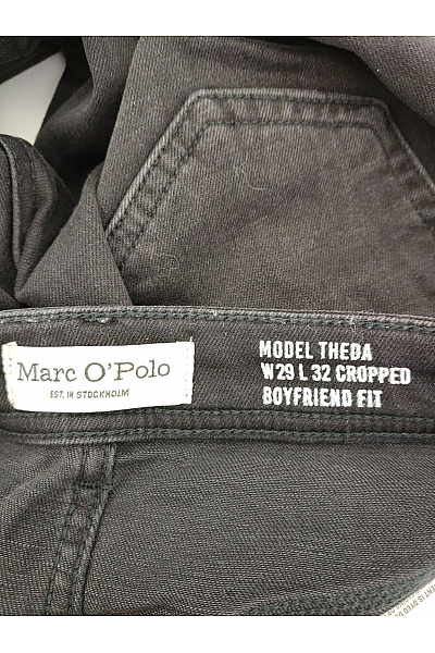 Marc O´Polo Dámské černé bavlněné džíny s vysokým pasem Velikost W29 L32 | Marc O´Polo | obrázek 7