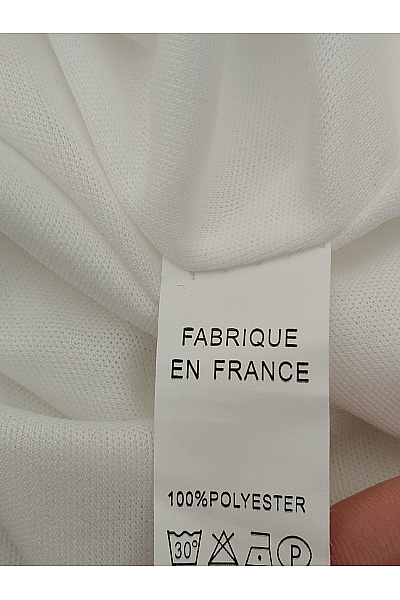 La Petite Parisienne Bílé šifonové letní šaty na ramínka volné vrstvené Vel. L | La Petite Parisienne | obrázek 8
