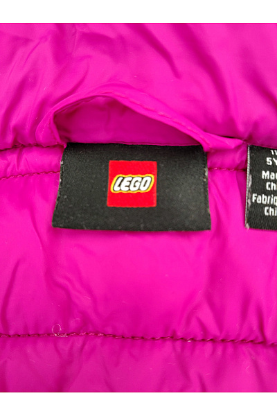 Lego Dívčí prošívaná bunda růžová outdoorová Vel. 110 | Lego | obrázek 6