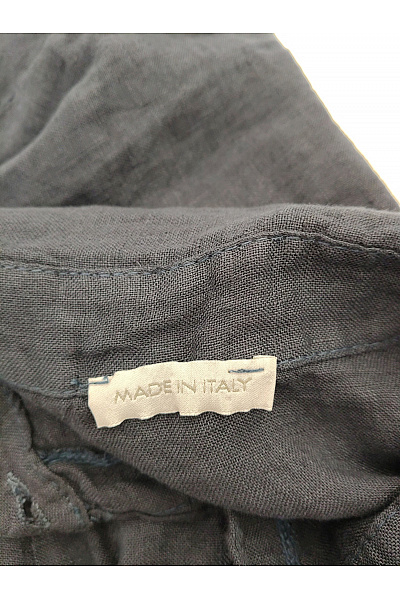 Černé košilové šaty s dlouhým rukávem a kapsami Vel. XL | Unimoda | obrázek 8