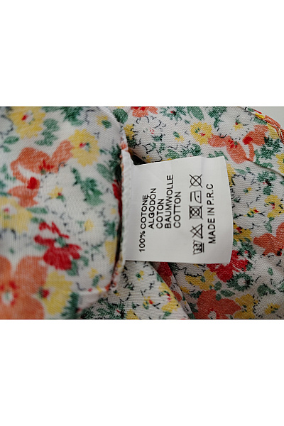 Lulu Bavlněné květované maxi šaty na ramínka Vel. L/XL | Lulu | obrázek 5