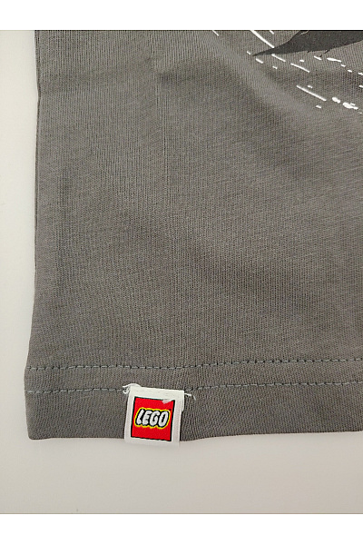 Lego Šedé bavlněné chlapecké tričko s potiskem nindžů | Lego | obrázek 3