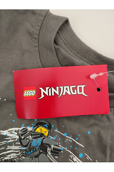 Lego Šedé bavlněné chlapecké tričko s potiskem nindžů | Lego | obrázek 5