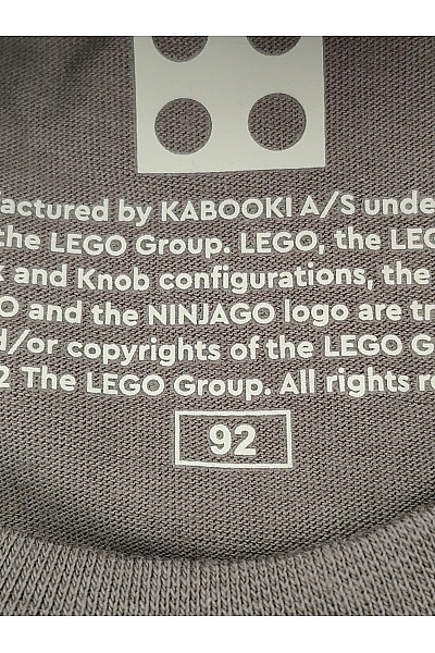 Lego Šedé bavlněné chlapecké tričko s potiskem nindžů | Lego | obrázek 6