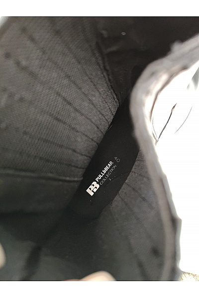 PULL&BEAR Černé kotníkové chelsea boty na podpatku se špičatou špičkou Velikost EU 40 | PULL&BEAR | obrázek 8