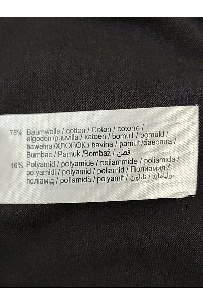 Lasca Černé bavlněné krajkové tanga Vel. EU 48/50 | Lasca | obrázek 8