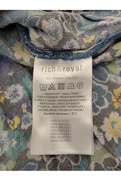 RICH&ROYAL Dámská halenka s dlouhým rukávem květinová jarní Velikost M | RICH&ROYAL | obrázek 6