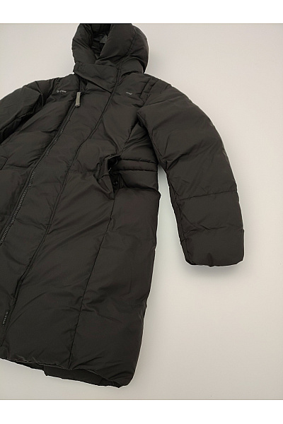 G-Star Dámská černá zimní dlouhá prošívaná puffer bunda s kapucí Velikost XS | G-Star | obrázek 4