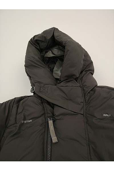G-Star Dámská černá zimní dlouhá prošívaná puffer bunda s kapucí Velikost XS | G-Star | obrázek 5