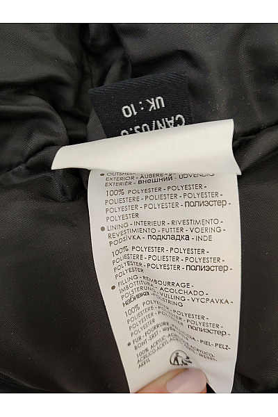 Geonorway Černá zimní dlouhá parka s kapucí a kožíškem Velikost EU 1/S | geonorway | obrázek 6