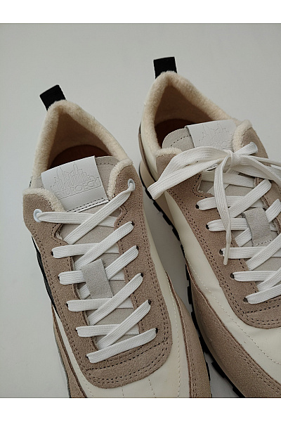 DENBROECK Pánské tenisky windsor. Runner Sneaker Béžové Velikost EU 43 | DENBROECK | obrázek 6