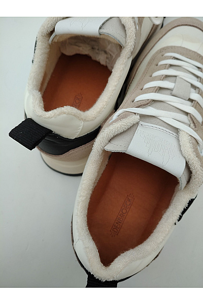 DENBROECK Pánské tenisky windsor. Runner Sneaker Béžové Velikost EU 43 | DENBROECK | obrázek 8