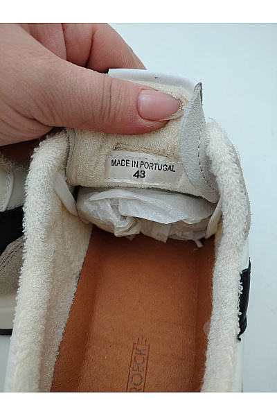 DENBROECK Pánské tenisky windsor. Runner Sneaker Béžové Velikost EU 43 | DENBROECK | obrázek 9
