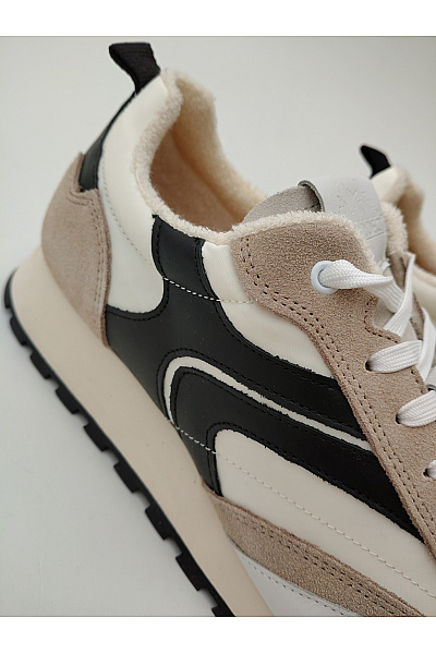 DENBROECK Pánské tenisky windsor. Runner Sneaker Béžové Velikost EU 43 | DENBROECK | obrázek 11