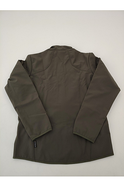 Jack Wolfskin Pánská khaki softshellová outdoorová bunda se zipem Vel. M | Jack Wolfskin | obrázek 5