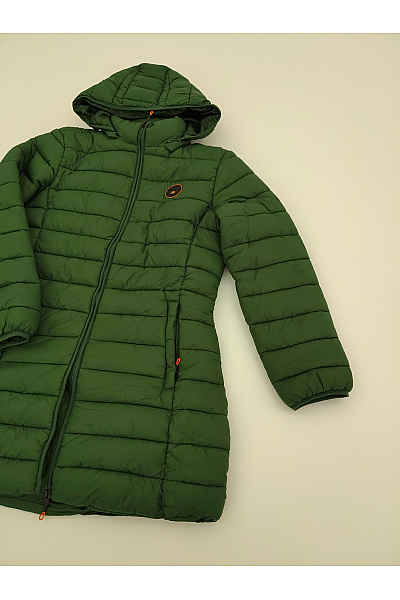 Geographical Norway Dámská prošívaná bunda s kapucí khaki Velikost EU 4/XL | Geographical Norway | obrázek 3