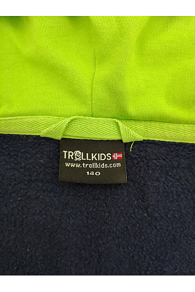 TROLLKIDS Chlapecká bavlněná mikina na zip s kapucí Velikost EU 140 | TROLLKIDS | obrázek 5