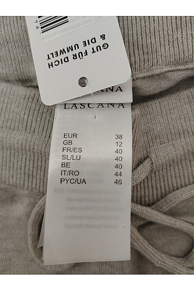 Lasca Šedé dámské tepláky na zavazování Vel. EU 38 | Lasca | obrázek 6