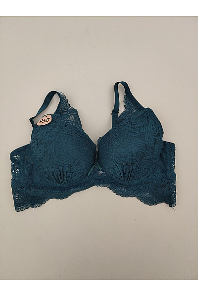 Zelená krajková push up podprsenka s kosticemi Vel. EU 95B | Unimoda | obrázek 2