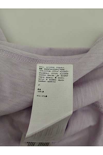 DESIGUAL Fialové bavlněné tričko s krátkým rukávem a květinovým vzorem Velikost S | DESIGUAL | obrázek 5