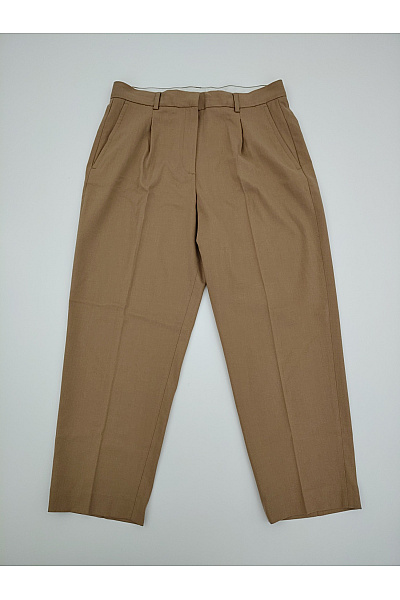 TOMMY HILFIGER Dámské khaki elegantní business kalhoty s puky a kapsami Velikost US 10 | TOMMY HILFIGER | obrázek 2