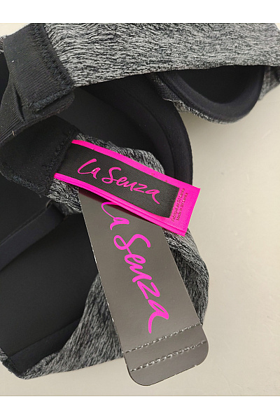 La Senza Šedá sportovní podprsenka s kosticemi a vycpanými košíčky | La Senza | obrázek 5