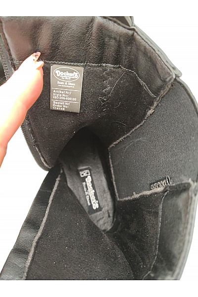 DOCKERS Černé kotníkové boty s kapsičkou na zip podzimní | DOCKERS | obrázek 8