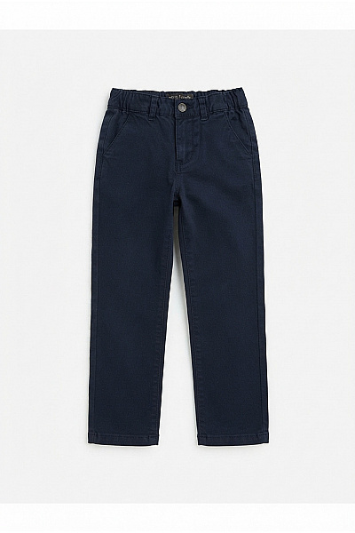 Marc O´Polo Dětské černé Kalhoty Volné Smart Casual Velikost EU 116