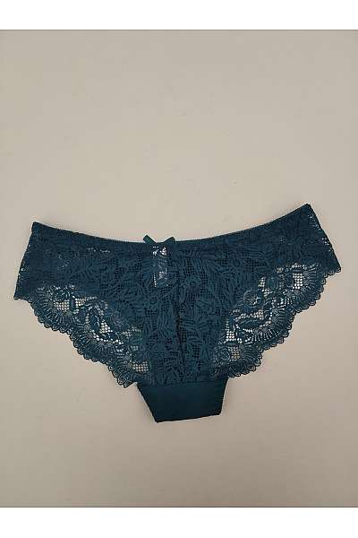 Dámské krajkové kalhotky zelené luxusní Vel. L | Unimoda | obrázek 4
