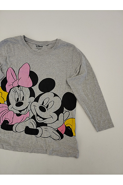 DISNEY Šedé bavlněné pyžamo s potiskem Minnie a Mickey Velikost 14/XL | DISNEY | obrázek 7