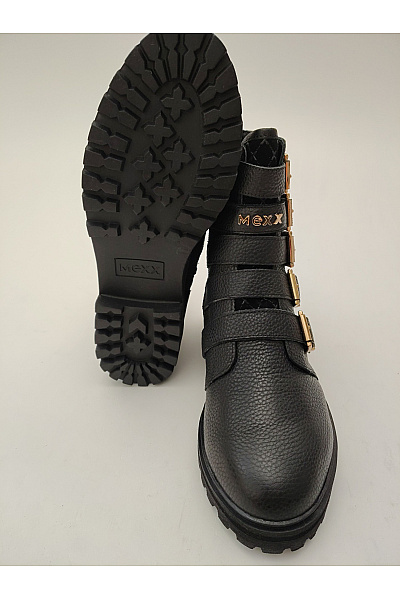 Mexx Černé kotníkové boty s přezkou na zip Vel. EU 39 | Mexx | obrázek 5