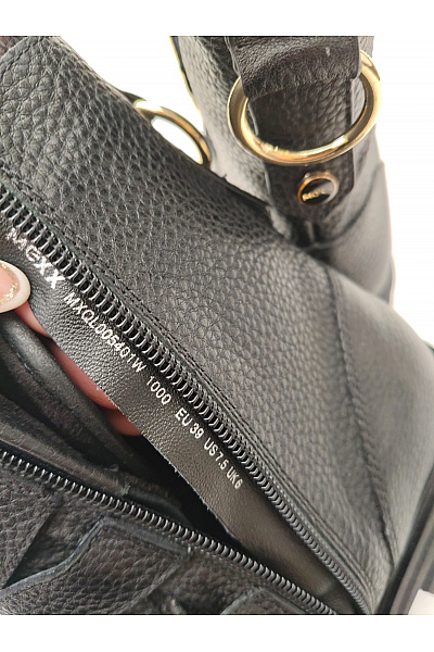 Mexx Černé kotníkové boty s přezkou na zip Vel. EU 39 | Mexx | obrázek 11