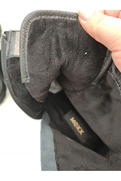 Mexx Černé kotníkové boty s přezkou na zip Vel. EU 39 | Mexx | obrázek 12