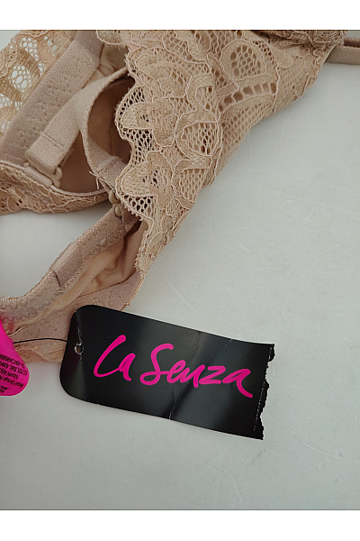 La Senza Béžová krajková kosticová podprsenka s měkkými košíčky | La Senza | obrázek 6