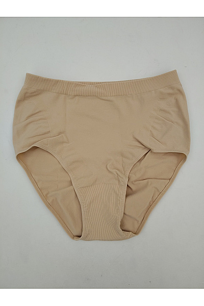 Controlbody Béžové dámské bezešvé kalhotky vysoký pas Velikost L/XL | controlbody | obrázek 2