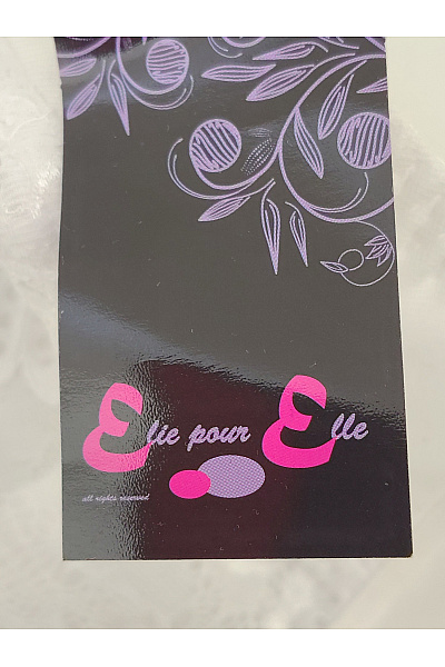 Elie pour Elle Bílá krajková braletová podprsenka trojúhelníková bez výztuže Vel. EU 80C | Elie pour Elle | obrázek 4