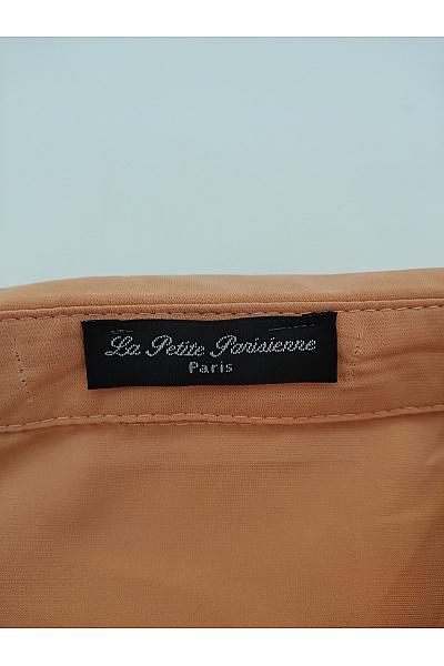 La Petite Parisienne Dámská oranžová košile s krátkým rukávem volná letní Velikost XXL | La Petite Parisienne | obrázek 7