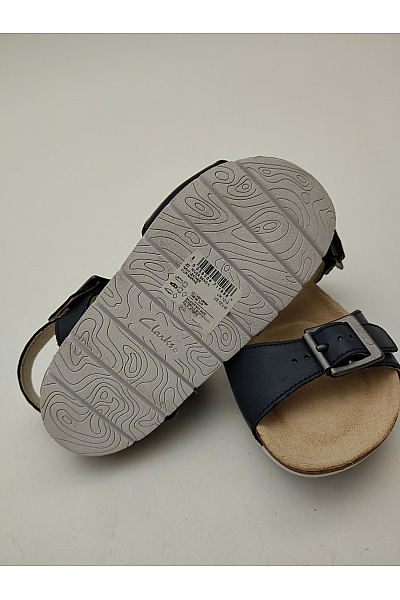 Clarks Černé dětské letní sandály s přezkou na platformě Vel. UK 12 G | Clarks | obrázek 5