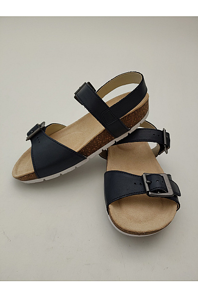 Clarks Černé dětské letní sandály s přezkou na platformě Vel. UK 12 G | Clarks | obrázek 8