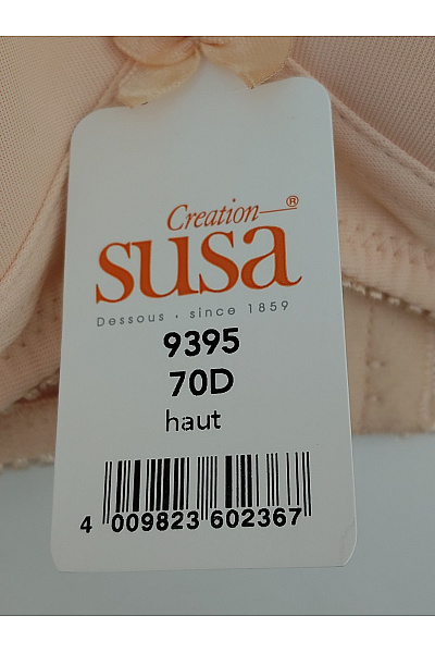 CREATIONS FUSALP Béžová hladká t-shirt podprsenka s kosticemi Velikost EU 70D | CREATIONS FUSALP | obrázek 3