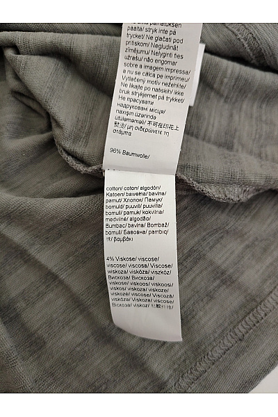 Camel active Šedé bavlněné pánské tričko henley s krátkým rukávem, kapsou a nápisem Velikost EU XL | camel active | obrázek 5