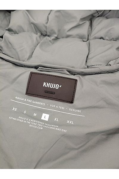 Khujo Modrá prošívaná zimní bunda s kapucí Velikost L | Khujo | obrázek 8