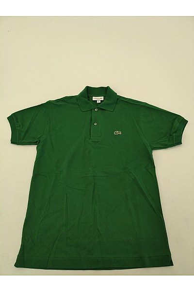LACOSTE Pánské zelené bavlněné polo tričko s krátkým rukávem basic Vel. US S | LACOSTE | obrázek 2