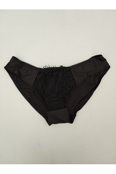 Kamea lingerie Černé luxusní dámské kalhotky s krajkou Velikost EU 2XL | kamea lingerie | obrázek 2