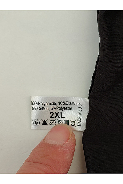 Kamea lingerie Černé luxusní dámské kalhotky s krajkou Velikost EU 2XL | kamea lingerie | obrázek 7