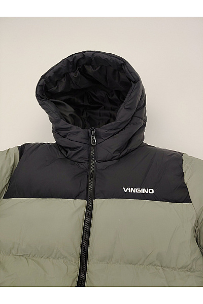 Vingino Chlapecká khaki prošívaná zimní bunda outdoor Velikost EU 146/152 | Vingino | obrázek 4