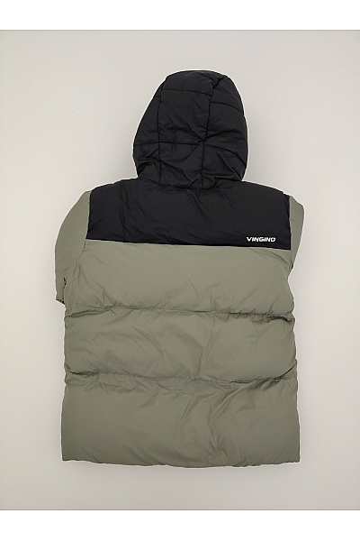 Vingino Chlapecká khaki prošívaná zimní bunda outdoor Velikost EU 146/152 | Vingino | obrázek 8
