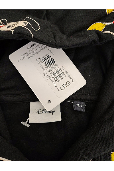 DISNEY Dívčí bavlněná mikina s kapucí a potiskem myšáka Vel. UK 12/L | DISNEY | obrázek 6