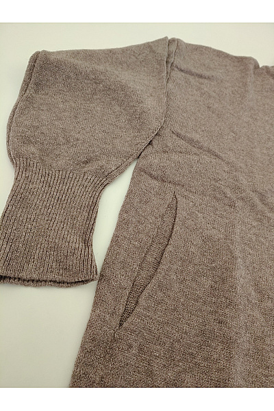 Josefine Dámský kašmírový rolák oversized delší hnědý Vel. XL | Josefine | obrázek 3